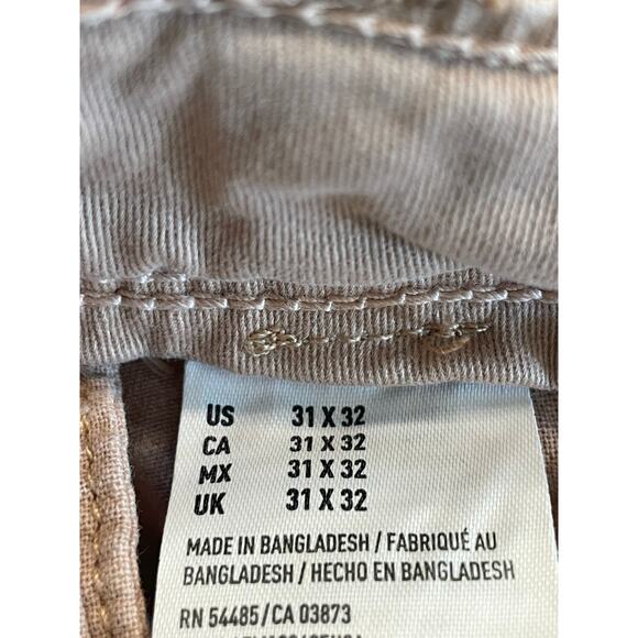 American Eagle Outfitters Slim Straight extreme flex mauve jeans 31x32 - Picture 7 of 11